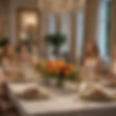 Elegant Dinner Party Inspired by Hoda and Jenna An elegant table set for a dinner party featuring gourmet meals from Hoda and Jenna.