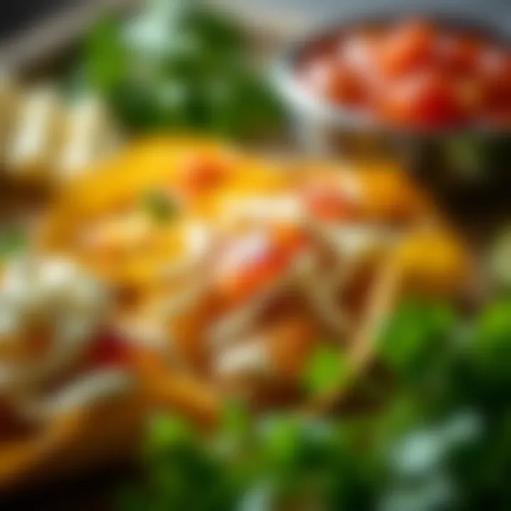 Close-up of innovative low-carb ingredients