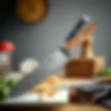 Selection of essential kitchen knives