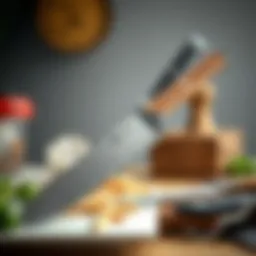 Selection of essential kitchen knives