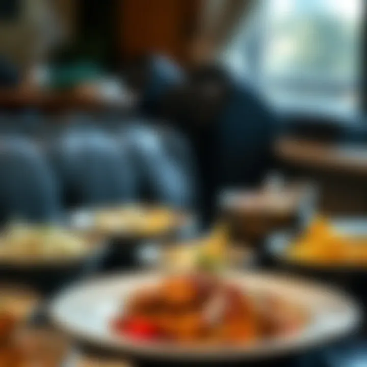 Elegance of Traditional Kosher Dishes Traditional kosher dishes presented elegantly