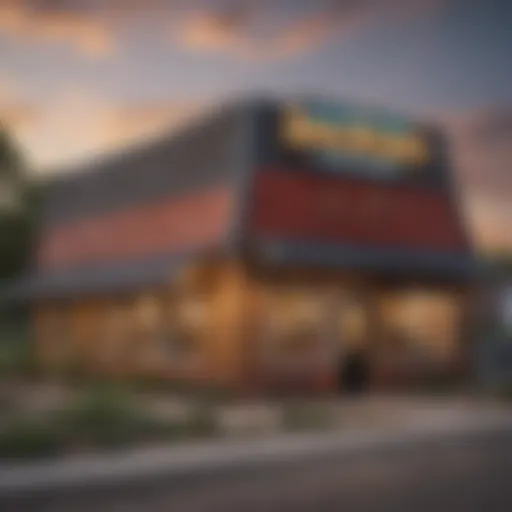 Exterior view of Long John Silver's in Minnesota showcasing the brand's vibrant signage