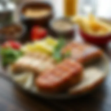 Lean Proteins: Essential Building Blocks for Wellness A selection of lean protein sources on a plate