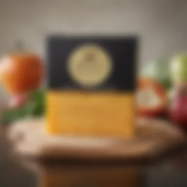 Sustainable cheese packaging highlighting eco-friendly practices