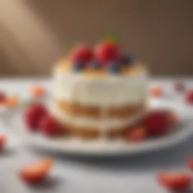 Satisfying Dessert Choice A delightful dessert option that fits within a 600 calorie meal plan.