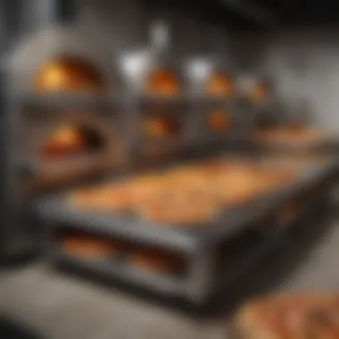 A comparison of different types of pizza ovens.