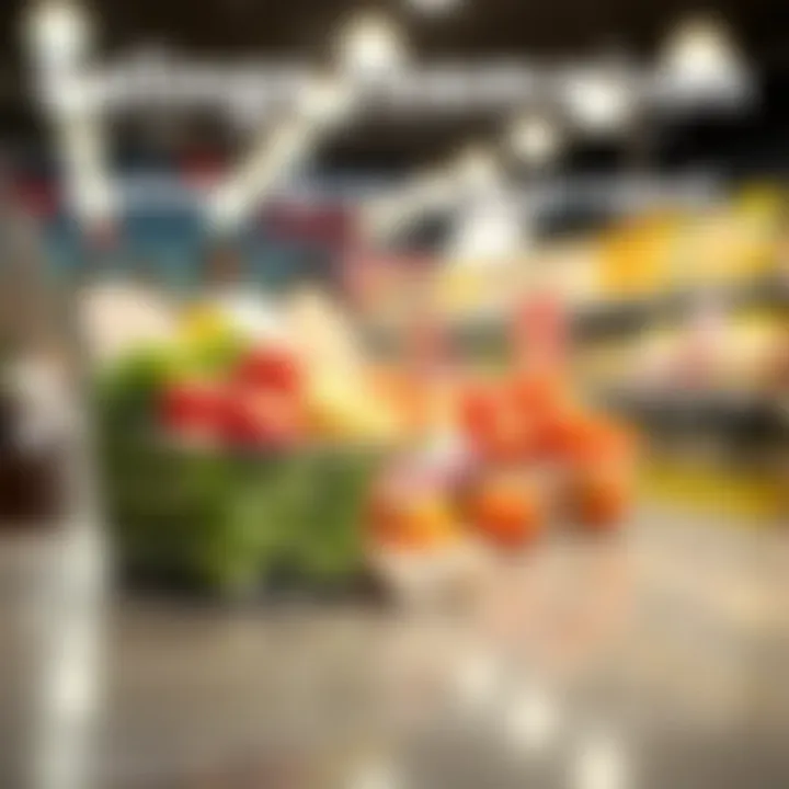Savings Comparison for Salvage Grocery Shopping A comparison chart highlighting savings from purchasing salvage goods online