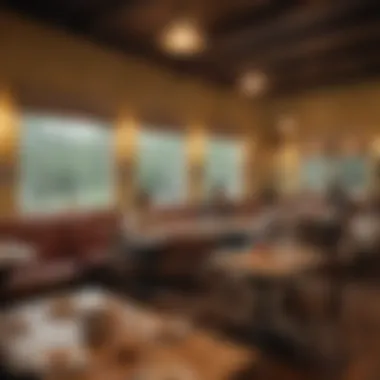 A cozy dining space filled with patrons enjoying soul food