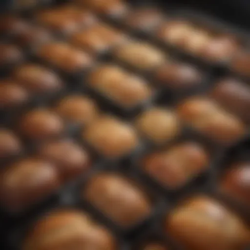 An elegant display of various 9 x 5 loaf pans made from different materials.