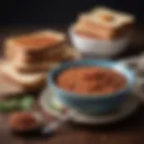 A vibrant bowl of classic baked beans served with toast