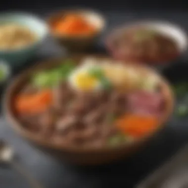 An array of beef bowls showcasing diverse cultural influences.