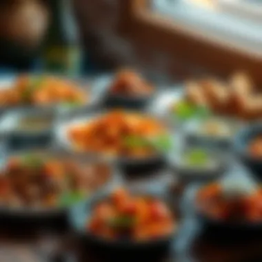 An array of sweet potato-based dishes representing different cultures and traditions