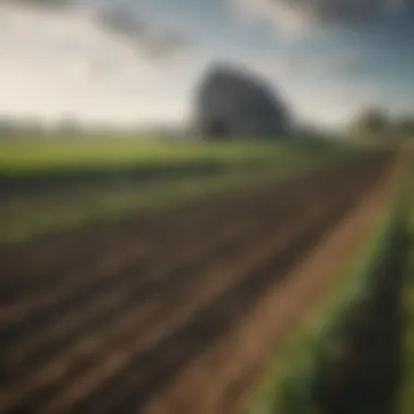 A scenic view of a Dutch farm emphasizing sustainability in food production.