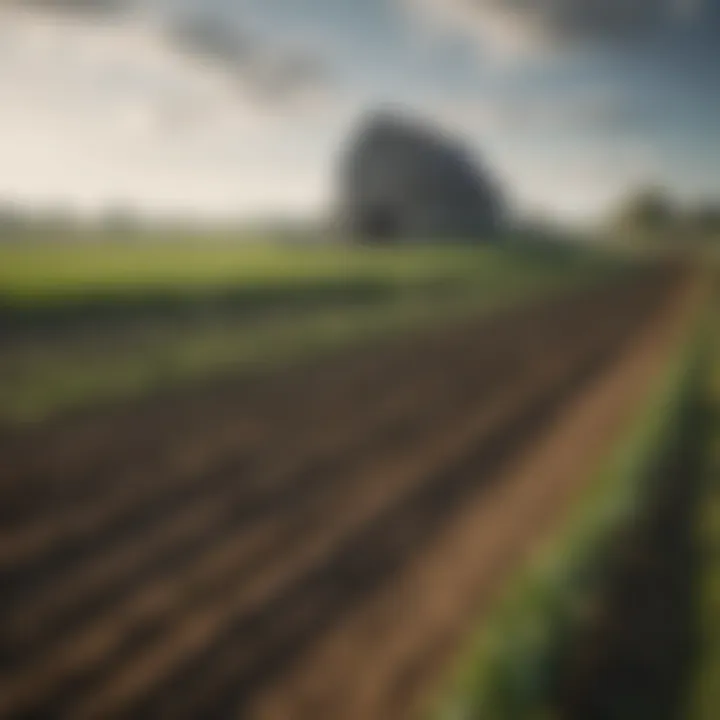 A scenic view of a Dutch farm emphasizing sustainability in food production.