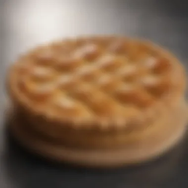 Golden-brown McDonald's Baked Pie showcasing its flaky crust