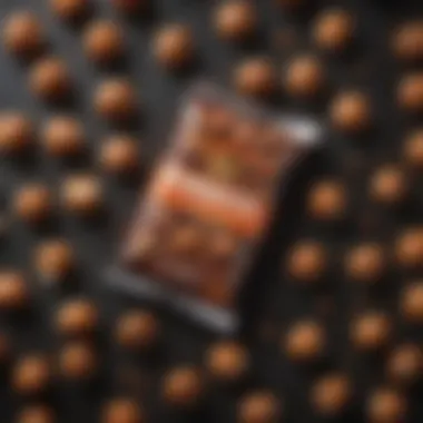 Ingredients of Mars Almond Candy Bar An artistic representation of the ingredients used in the Mars Almond Candy Bar.