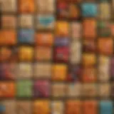 A colorful assortment of rice crispy treats with various toppings