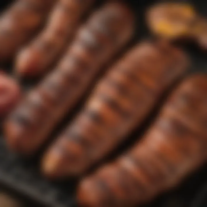 Deliciously grilled meats showcasing the flavor achieved with the Traeger