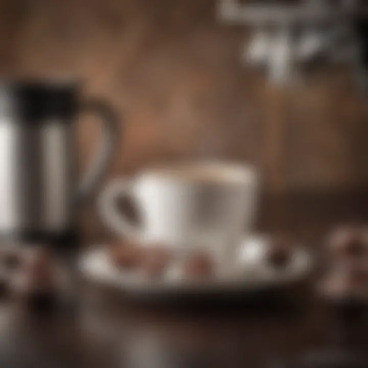 A serene coffee brewing setup highlighting K-Cup selection tips