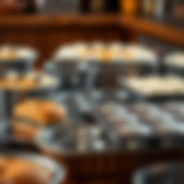 Diverse Cake Pan Styles and Their Slider Features Variety of cake pans showcasing slider features