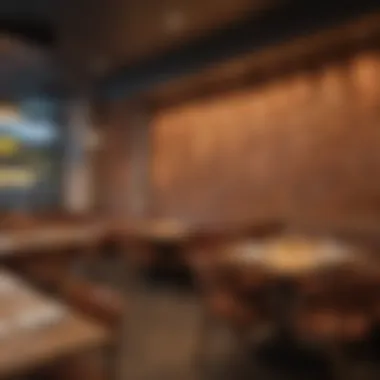 Cozy interior of a CPK restaurant inviting guests to dine