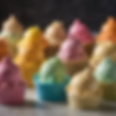 Assorted gelato flavors in vibrant colors, highlighting the versatility of gelato making.