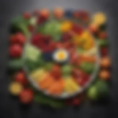 Nutrient-Rich Foods for Hormonal Balance A vibrant array of fruits and vegetables showcasing essential nutrients for hormonal balance.