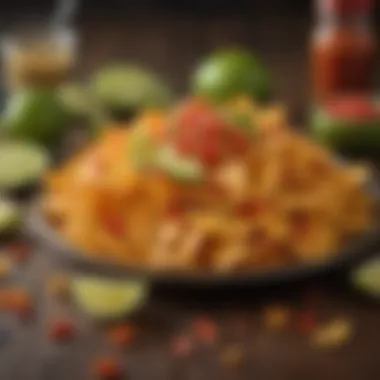 A festive gathering featuring Fritos Lime and Chile as a popular snack choice