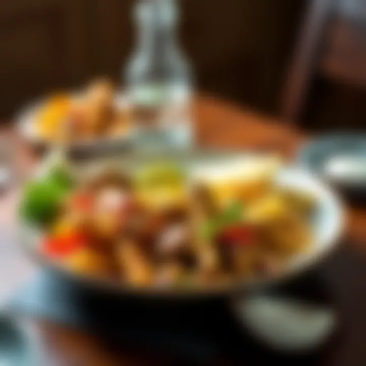 Culinary Delights with Coconut Oil A beautifully arranged plate of dishes enhanced with coconut oil