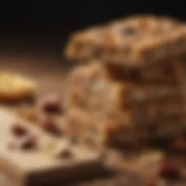 Homemade Energy Bars Crafted with Wholesome Goodness A collection of homemade energy bars made with wholesome ingredients