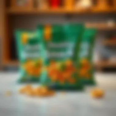 An elegant packaging of a popular healthy snack brand