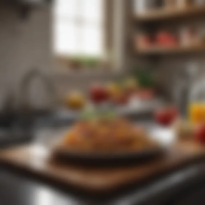 Well-maintained kitchen items demonstrating proper care and storage techniques.