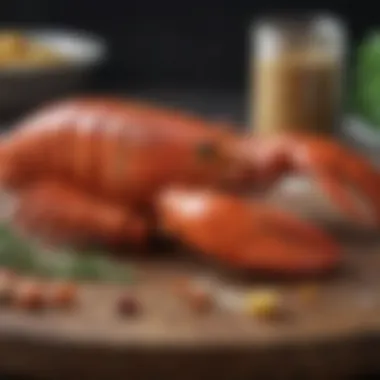 Seasoning options for enhancing lobster flavor