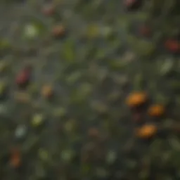 A selection of various tea leaves and herbs