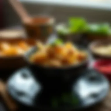 Innovative Kapoon Variation A creative variation of kapoon, illustrating the adaptability of the dish in Hmong cuisine