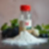 Detailed view of Liquid IV powder with ingredients
