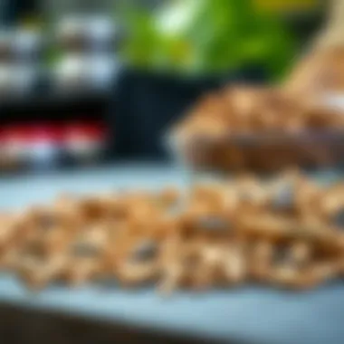 Diverse wood pellets for flavor enhancement