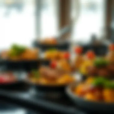 Variety of dishes prepared with pellets