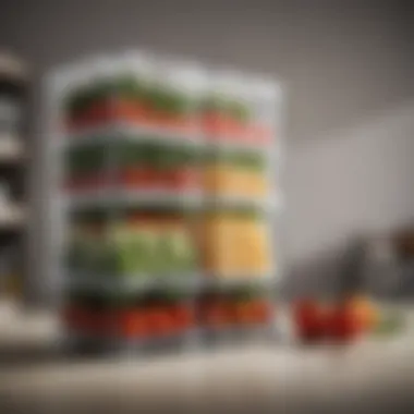 Innovative Vegetable Storage Containers Innovative storage containers designed for vegetable freshness