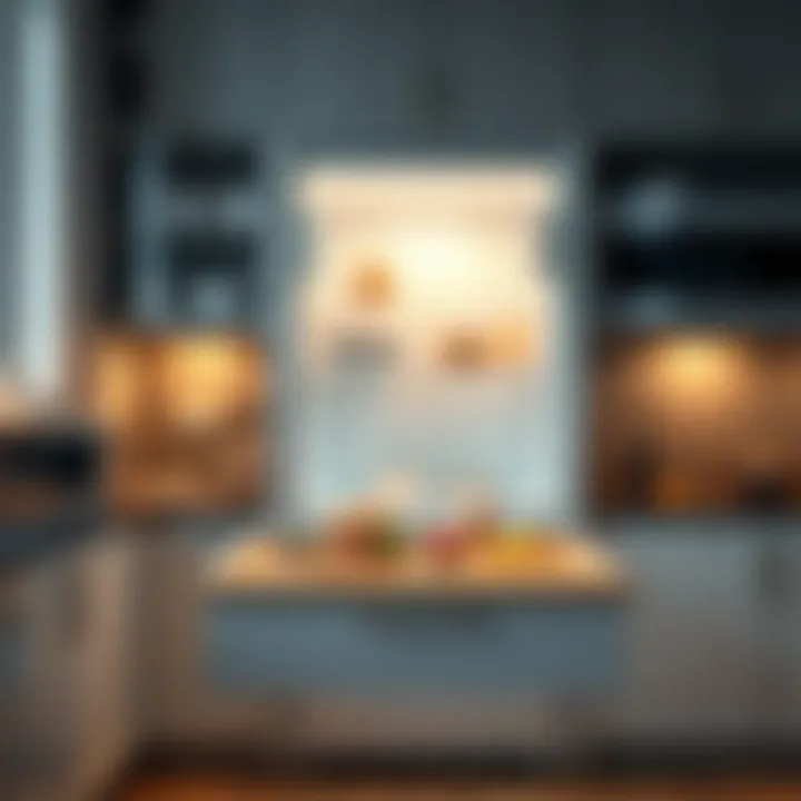 Stylish Drawer Designs for Modern Kitchens A modern kitchen displaying various pull-out drawer designs.