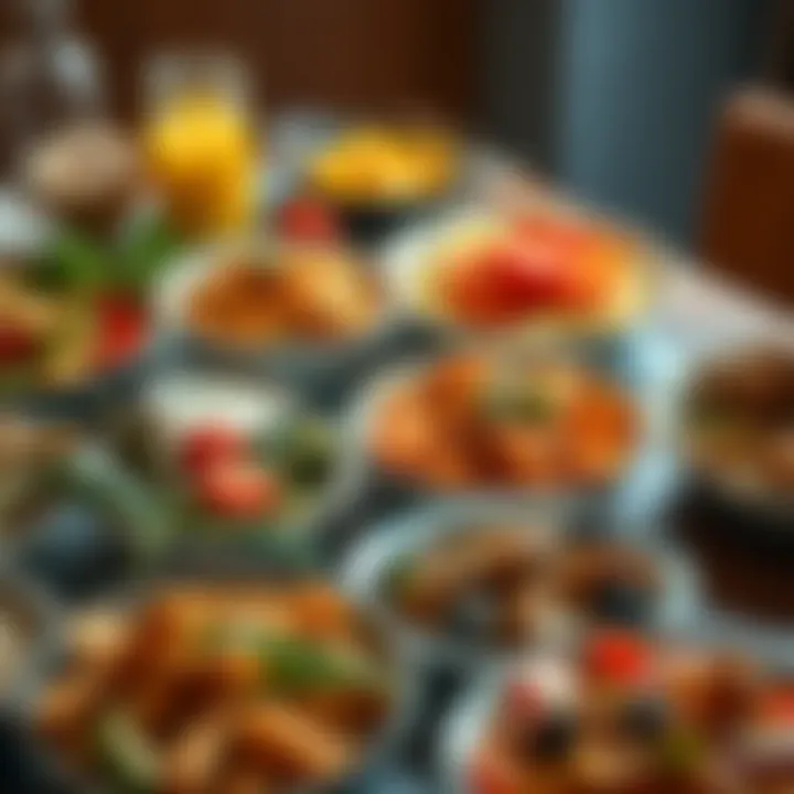 A colorful array of easy-to-make healthy dishes