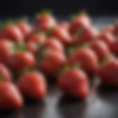 Fresh strawberries ready for preservation techniques