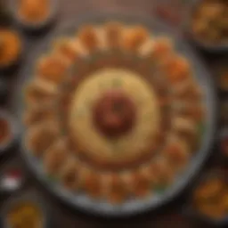 A vibrant platter showcasing an array of traditional Mumtaz dishes