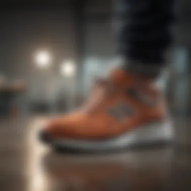 New Balance work sneakers enhancing workplace safety and comfort