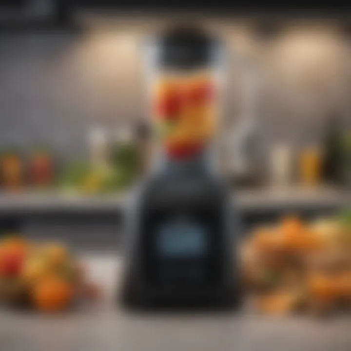 User-friendly interface of the Ninja Auto IQ Blender System