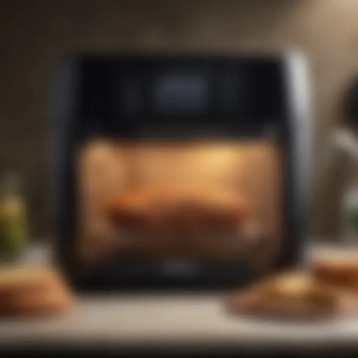 Ninja Digital Air Fryer Oven showcasing its sleek design