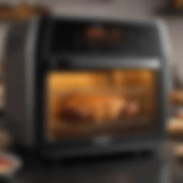 User-friendly interface of the Ninja Digital Air Fryer Oven