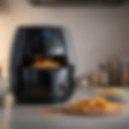 Ninja Stand Up Air Fryer showcasing sleek design