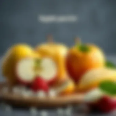 Nutritional Benefits of Pure Apple Pectin Illustration of nutritional benefits of pure apple pectin