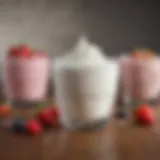 Nutritional breakdown of various yogurt types